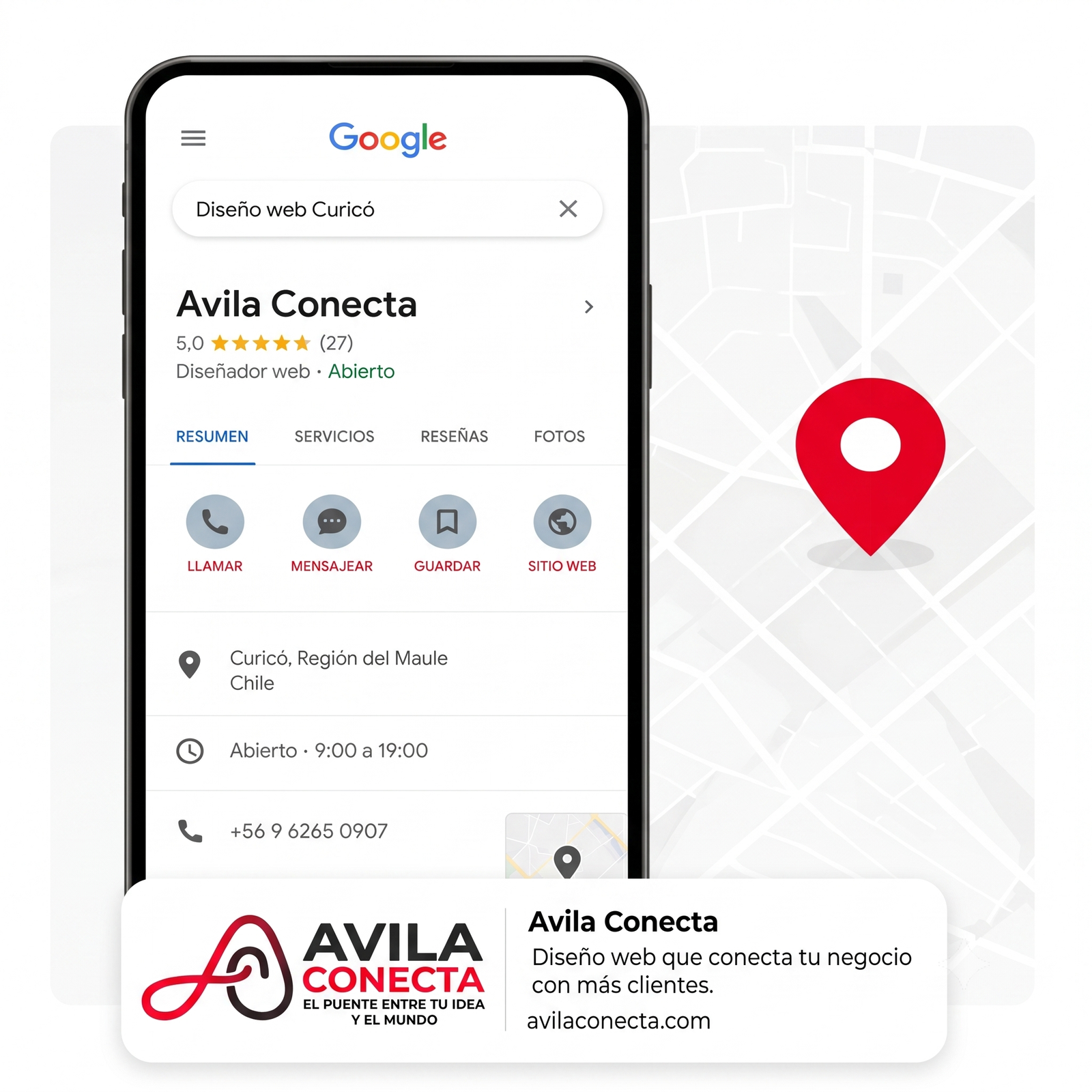 SEO Local Avila Conecta - Geraldine Avila